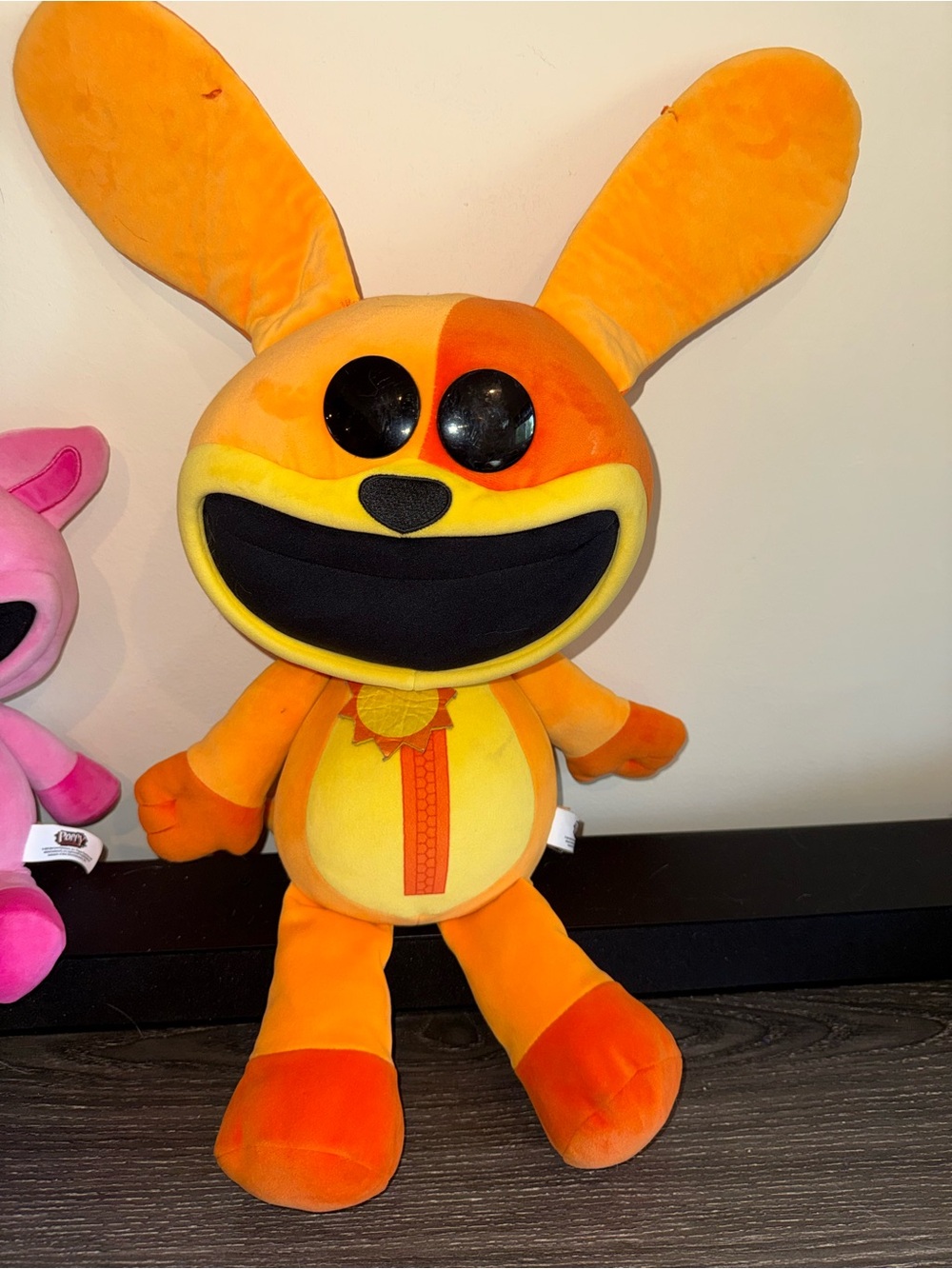 Poppy orange plush doll
